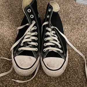 Black High Top Converse